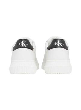 Sapatilhas Calvin Klein Chunky Cupsole Branco