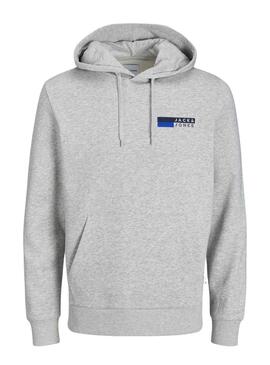 Sweat Jack & Jones Corp Logo Cinza Homem