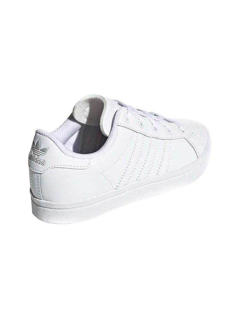 Sapatilhas Adidas Coast Star Branco Menina e Menin