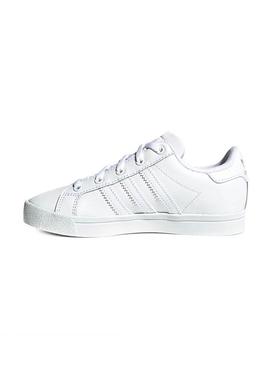 Sapatilhas Adidas Coast Star Branco Menina e Menin