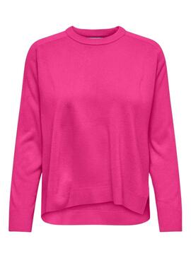 Camisola Only Sunny Loose Rosa para Mulher