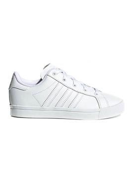 Sapatilhas Adidas Coast Star Branco Menina e Menin