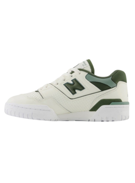 Sapatilhas New Balance BB550 Branco Verde Mulher