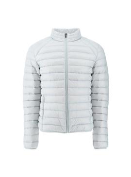 MAT BASIC DOWN JACKET GRIS PERL