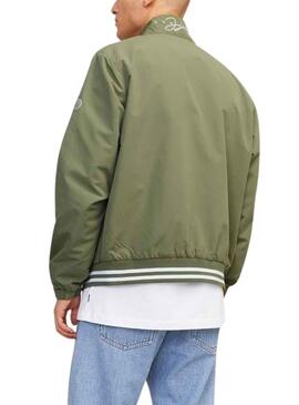 Casaca Jack & Jones Suba Bomber Verde Homem