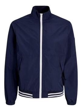 Casaca Jack & Jones Suba Bomber Azul Marinho Homem