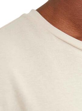 T-Shirt Jack & Jones Zuri Beige para Homem