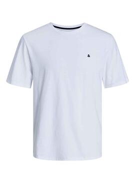 T-Shirt Jack & Jones Paulos Branco para Homem