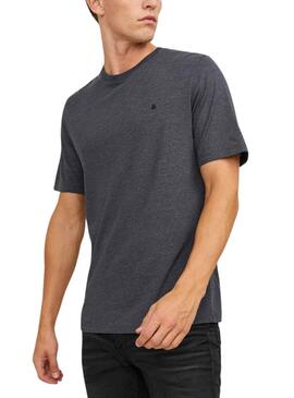 T-Shirt Jack & Jones Paulos Cinza para Homem