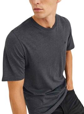 T-Shirt Jack & Jones Paulos Cinza para Homem