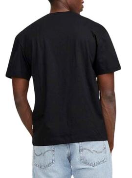 T-Shirt Jack & Jones Lucca Preto Homem