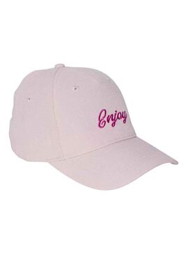 Gorro Pieces Mone Cap Rosa para Mulher