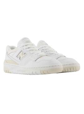 Sneakers New Balance 550 Branco Beige para Meninos