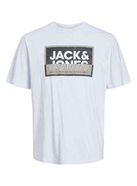 T-Shirt Jack & Jones Logan Branco para Menino
