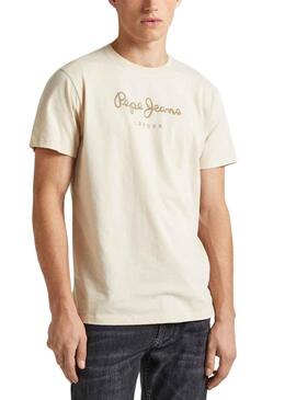 T-Shirt Pepe Jeans Eggo Azul Marinho para Homem