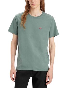 T-Shirt Levis Original Verde para Homem