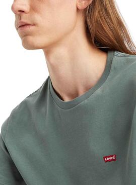 T-Shirt Levis Original Verde para Homem