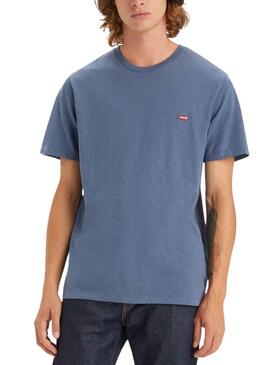 T-Shirt Levis Original Vintage Azul para Homem