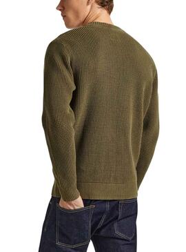 Camisola Pepe Jeans Maxwell Verde para Homem