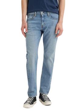 Pantalon Jeans Levis 502 Taper Azul para Homem