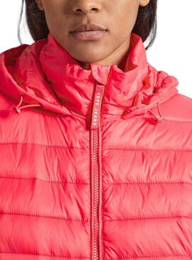 Casaco de pluma Pepe Jeans Acolchoado Sonnah Vermelho Mulher