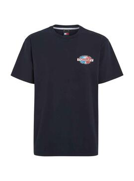 T-Shirt Tommy Jeans Boardsports Azul Marinho Homem