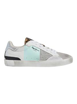 Sapatilhas Pepe Jeans Brilho de pista Animal Print