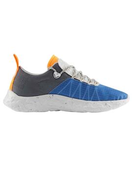 Sapatos Duuo Style Sutor Azul Para Homens