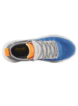 Sapatos Duuo Style Sutor Azul Para Homens