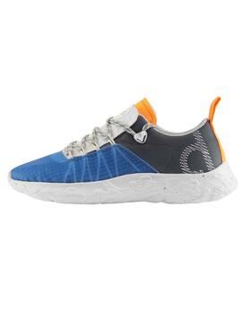 Sapatos Duuo Style Sutor Azul Para Homens