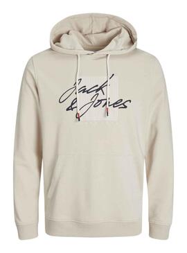 Sweat Jack & Jones Zuri Beige para Homem