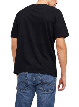 T-Shirt Jack & Jones Corp Logo Preto Homem