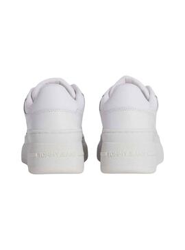 Sapatilhas Tommy Jeans Retro Cesta Branco Mulher