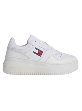 Sapatilhas Tommy Jeans Retro Cesta Branco Mulher