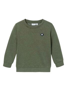 Sweat Name It Vimo Verde para Menino