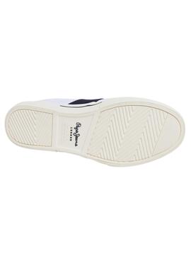 Sapatilhas Pepe Jeans Correia Kenton Branco Homem