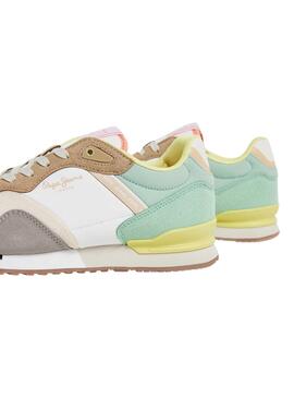 Sapatilhas Pepe Jeans London Urbano Cinza para Mulher