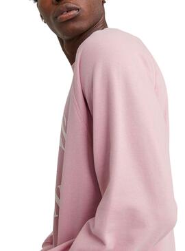 Sweat Jack & Jones Marca Lucca Rosa Homem