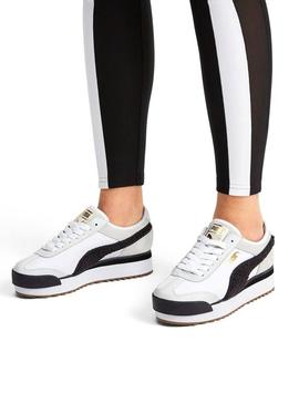 Sapatilhas Puma Roma Amor Heritage Branco Mulher