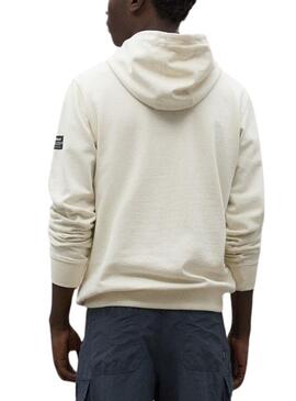 Sweat Ecoalf Melfort Branco para Homem