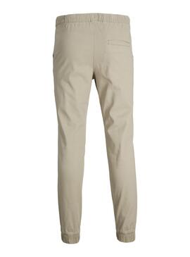 Calças Jack & Jones Gordon Dave Jogger Beige