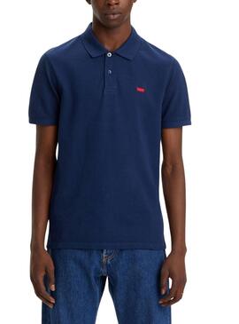 Polo Levis Housemark Azul Marinho para Homem