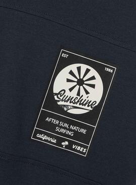 T-Shirt Name It Dolasse Azul Marinho para Menino