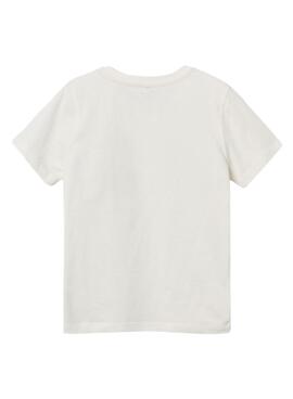 T-Shirt Name It Dolasse Beige para Menino