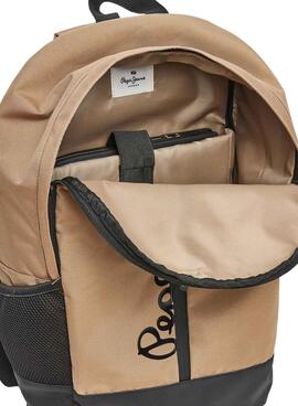 Mochila Pepe Jeans Hank Lenda Camel 