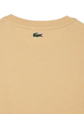 T-Shirt Lacoste Timeless Beige Homem e Mulher