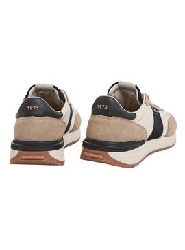 Sapatilhas Pepe Jeans Imbecil Tape Beige Homem