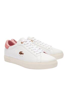 Sapatilhas Lacoste Powercourt Branco para Mulher