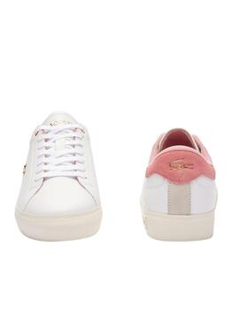 Sapatilhas Lacoste Powercourt Branco para Mulher