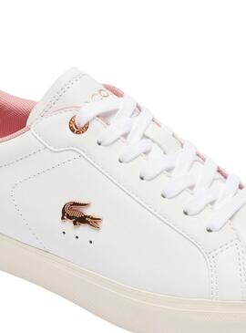 Sapatilhas Lacoste Powercourt Branco para Mulher